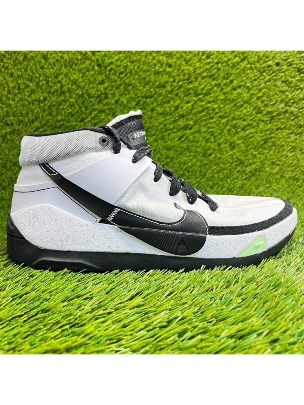Nike KD 13 TB Mens Size 8.5 White Black Gray Running Basketball Shoes Sneakers
